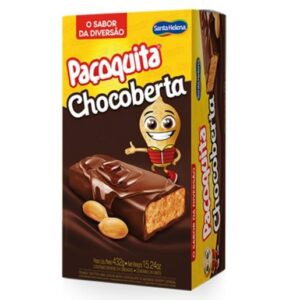 Paçoquinha Com Cobertura de Chocolate Santa Helena 432g