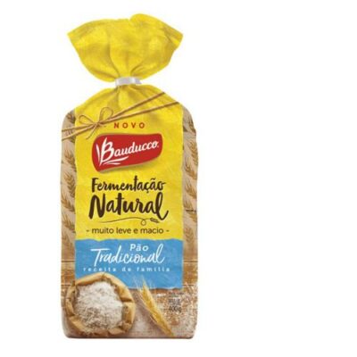 Pão de Forma Bauducco Tradicional feito com fermentação natural 400g