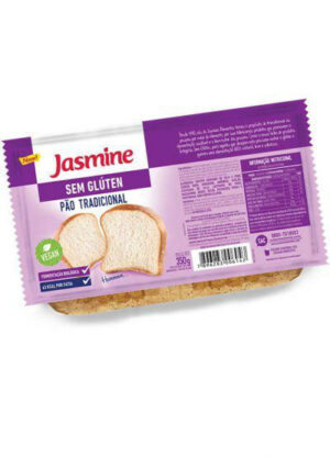 Pão fatiado sem glúten Jasmine 350g