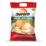 Pernil suíno temperado s/ osso Aurora 3kg