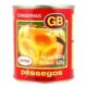 Pêssego em calda GB 800g.