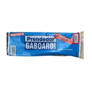Prendedor de roupa plástico gigante Gaboardi 12x1