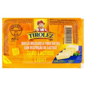 Queijo Mussarela Light Zero Lactose 250g