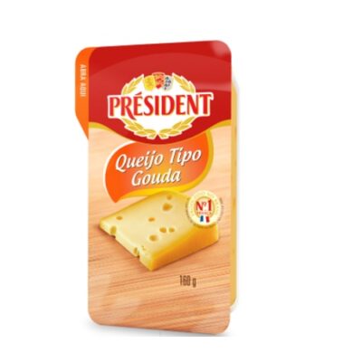 Queijo tipo Gouda President 160g