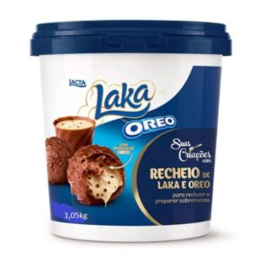 Recheio Chocolate Laka Oreo Lacta 1,05kg
