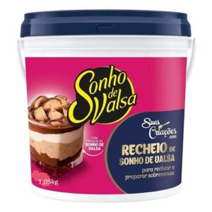 Recheio de Chocolate Sonho de Valsa Lacta 1,05kg