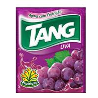Refresco em pó Tang uva 35g.