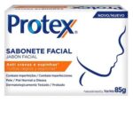 Sabonete Facial Anti Cravos e Espinhas Protex 85g