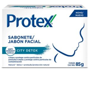 Sabonete Facial City Detox Antipoluição Protex 85g