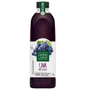 Suco de uva integral Bordô Campo Largo 1,35L