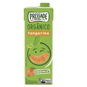 Suco orgânico néctar de tangerina Pressade 1L