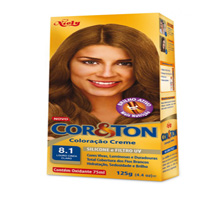 Tinta para cabelo Cor & Ton Niely louro cinza claro 8.1