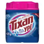 Tira manchas em pó p/ roupas coloridas Tixan 420g