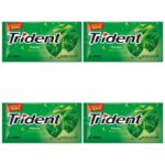 Trident menta Adams (pacote c/4 unid.)