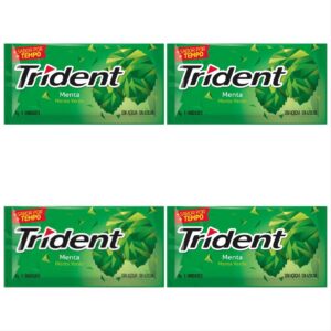 Trident menta Adams (pacote c/4 unid.)