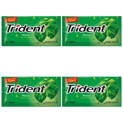 Trident menta Adams (pacote c/4 unid.)