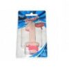 Vela super rosa com glitter n.1 Regina