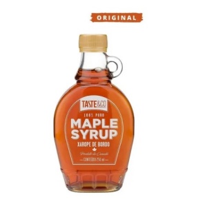 Xarope de bordo Maple Syrup 100% puro Taste & Co 250ml