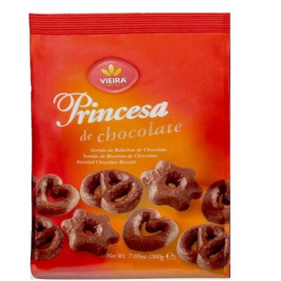 Biscoito Sortido Vieira Princesa Chocolate 200g