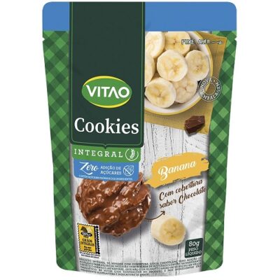 Cookie Integral Vitão Banana 150g