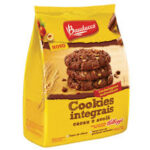 Cookies integrais de cacau e avelã Bauducco 80g