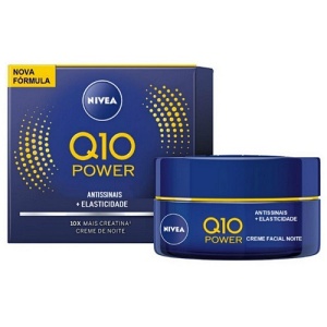 Creme facial antissinais Nivea Q10 Plus noite 50g