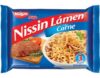 Macarrão instantâneo Nissin carne 85g.