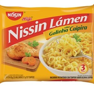 Macarrao Instantaneo Nissin Galinha Caipira 85g.