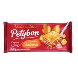 Massa para lasanha direto ao forno Petybon 200g