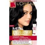 Tinta para cabelo Loreal Imédia preto numero 1